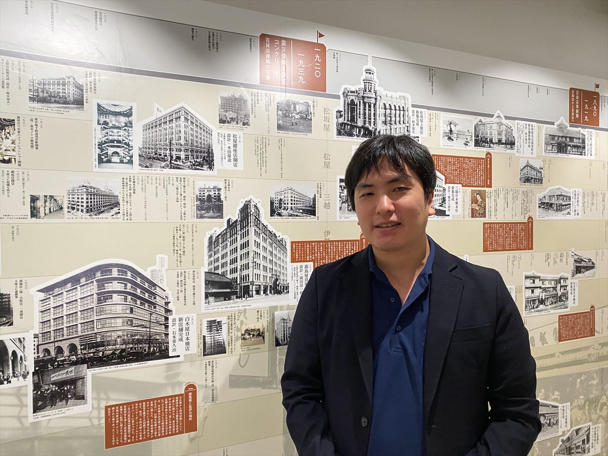 巨大な「百貨店建築年表」は発見の宝庫、高島屋史料館TOKYOで「百貨店 