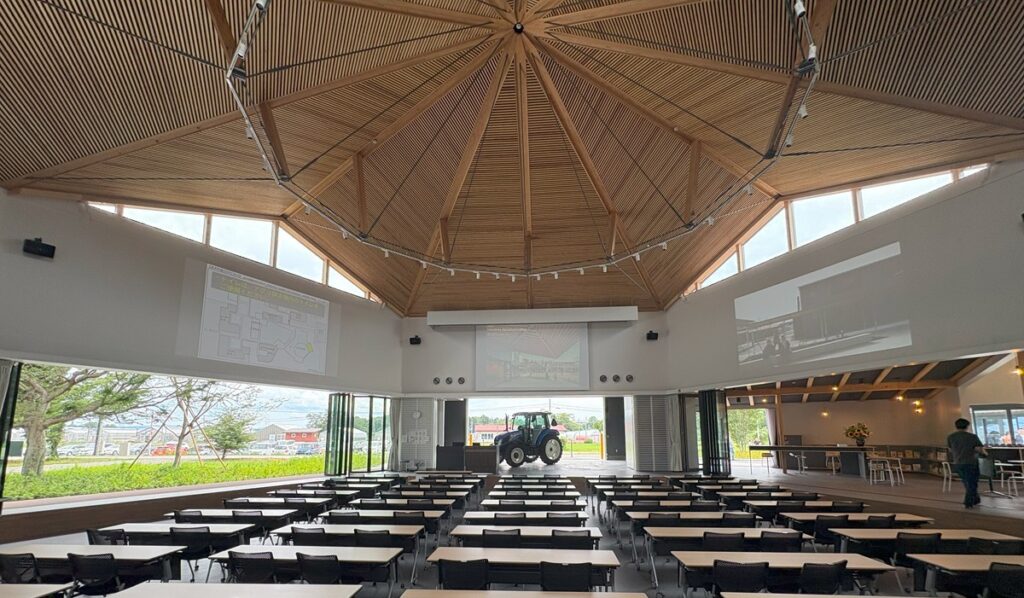 木造本来の良さを思い出させる「アグリカレッジ福島」、C＋Aと地元